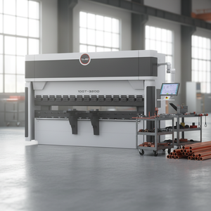 Máquina Plegadora <span class=keywords><strong>de</strong></span> Metal ALLBEST, <span class=keywords><strong>de</strong></span> Alta Precisión, Electrohidráulica, con Servoaccionamiento y Eje <span class=keywords><strong>de</strong></span> Torsión para el Procesamiento <span class=keywords><strong>de</strong></span> Chapa Metálica - Product Image 4