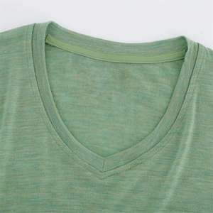 OEM Custom Mens Long Sleeve Merino <b>Wool</b> Soft O Neck T <b>Shirt</b> Premium Casual Knitwear - Product Image 5