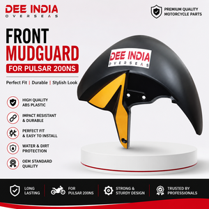 Garde-boue avant de qualité OEM pour moto Bajaj Pulsar 200NS, protection contre les éclaboussures de roue avant, pièce de rechange pour carrosserie - Product Image 2
