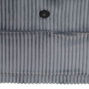 4 pezzi moderno grigio scuro tessuto di velluto a coste componibile divano componibile in legno massello mobili sedili laterali soggiorno divani - Product Image 5