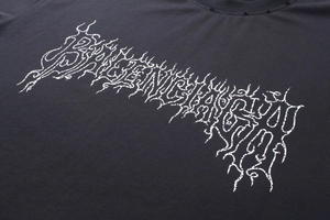 Camiseta Oversize Gráfica Vintage de Algodón 100% con Estampado Ácido, Hombros Caídos y Corte Holgado de 300 g/m², Estilo Urbano, Personalizada por el Fabricante - Product Image 4