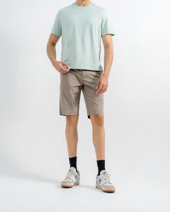 T-shirt formel à manches courtes pour homme, coupe ajustée, séchage rapide, imprimé uni, taille US personnalisée, pour la gym et le fitness - Product Image 1