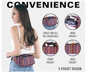 Sac banane élégant en cuir véritable color block, personnalisable, avec bandoulière, 50-70L, sac à dos tendance, vente chaude - Product Image 4