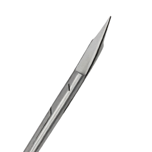 Ciseaux Goldman-Fox TC 5″ en acier inoxydable courbé, instrument chirurgical dentaire, outil de découpe de tissus de précision pour dentistes - Product Image 4