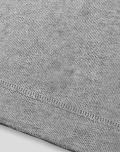 Mid Waist Smoke Grey Summer Shorts for Men's Custom Design Elastic Waist Breathable Solid Color Front Logo 100% Cotton Low Price - Product Image 3