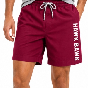 Custom <b>Men</b> Swim Shorts Quick Dry Swim <b>Trunks</b> Casual Beach Wear Drawstring Waist Short Length Quick Dry Lightweight Breathable - Product Image 1