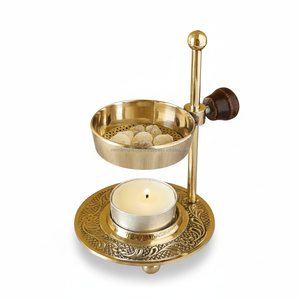 Brûleur d'encens télescopique en laiton - Hauteur personnalisable - Product Image 2