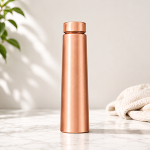 Botellas de Cobre sin Unión, Forma Personalizada, Acabado Mate, 100% Cobre Puro, del Exportador Indio Líder - Product Image 1