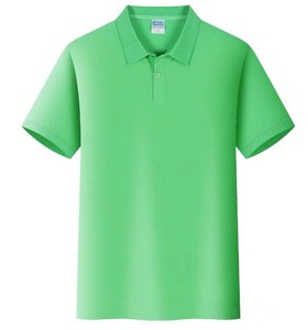 T-shirt sportif uni pour homme, coupe confortable, en coton peigné tricoté, séchage rapide, logo personnalisé positionné à l'avant, en stock - Product Image 4