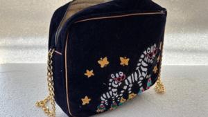 Bolso de Lujo Bordado a Mano con Cuentas, Bolso de Noche Étnico Artesanal Sostenible, Bolso de Mano Personalizado al por Mayor para Bodas y Fiestas - Product Image 3