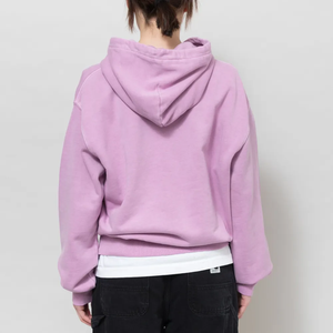 Custom Oversized Embroidered French Terry Baggy Hoodie Cotton Fleece <b>Jumper</b> Puff Print Hooded CrewNeck Sweatshirt for Women - Product Image 4