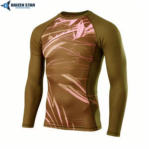 HydroGuard Men's Full Sleeve Rash Guard UPF50+ Breathable Anti-Bacterial <b>Swim</b> Dive <b>Shirt</b> for Water Sports Protection - Product Image 6
