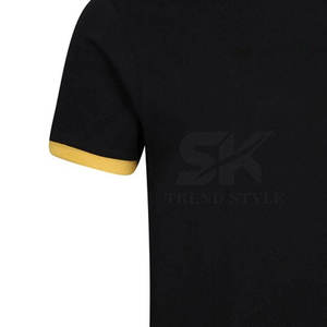 T-shirts Ringer Unis Couleur Unie à Bas Prix Vente en Gros Nouveauté T-shirts Ringer Unis - Product Image 5