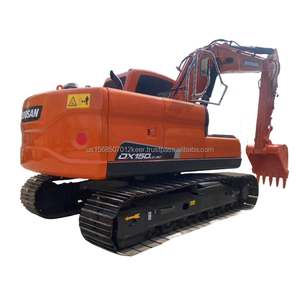 Doosan เครื่องขุดไฮดรอลิก DX150ประสิทธิภาพสูงพร้อมเครื่องยนต์ที่แข็งแกร่งปั๊มเกียร์มอเตอร์ที่เชื่อถือได้ - Product Image 1