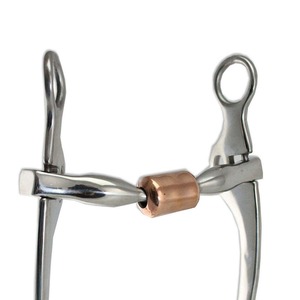 Bocados de acero inoxidable duraderos para equitación, para entrenamiento ecuestre, control y comodidad. - Product Image 3