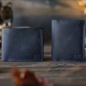 Portefeuille Homme Slim de Luxe en Cuir Véritable Personnalisé avec Logo, Fermeture Pliante, Multi-cartes, Doublure en Soie, Faible MOQ - Product Image 2