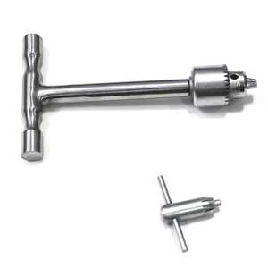 Kit de Instrumentos Quirúrgicos de Acero Inoxidable Duradero con Mango en T y Llave para Cirugía Ósea Equina, Tipo Jacobs Canulado Ortopédico - Product Image 1