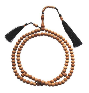 Ensemble de tasbih en bois artisanal pour accessoires de prière musulmane, améliorant la pratique du dhikr grâce à un design de perles confortable - Product Image 5