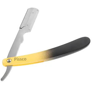 Navaja de Afeitar Plegable de Acero Inoxidable para Hombre, Herramienta de Barbería, Rasuradora de Pelo, Cejas y Barba - Product Image 2