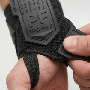 100% High Quality Customized Own Logo Design <b>Wrist</b> Wraps for Unisex Weightlifting Gym Training Adjustable <b>Wrist</b> Support <b>Straps</b> - Product Image 3