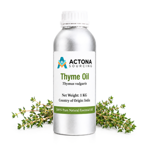 Aceite Esencial de Tomillo 100% Puro y Natural de Grado Cosmético, Destilado al Vapor con Propiedades Antimicrobianas para la Elaboración de Jabón y Cuidado Personal - Product Image 1
