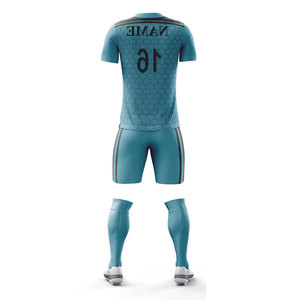 Ensemble d'uniformes de football et de rugby, nouveau style, grande taille, en maille respirante, pour équipes et clubs, avec logo personnalisé OEM - Product Image 3