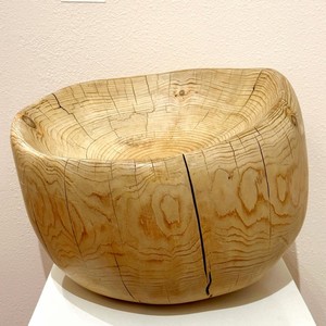 Pine Wood Sculptural <b>Stool</b> Geometric Design Wholesale Moradabad India - Product Image 2