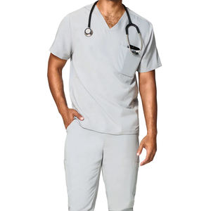 Tenues d'infirmiers pour hommes personnalisables en couleur et design, confortables, respirantes et de haute qualité. - Product Image 1