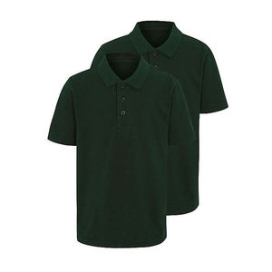 Camisa de Hombre de Primera Calidad, Blanca y Roja, de Manga Corta, con Cierre, 100% Algodón Tejido, de Secado Rápido, Formal, Regular, 200g - Product Image 6