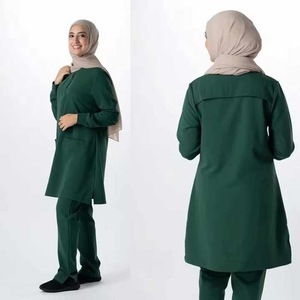 Wholesale Hospital Uniforms Nursing <b>Scrub</b> long Sleeve Top Jumpsuit <b>Scrubs</b> Suit Unisex <b>Scrubs</b> <b>Sets</b> Canvas Fabric Needle - Product Image 1