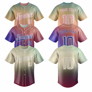 Uniforme de baseball sur mesure grande taille, respirant, à séchage rapide, en jersey polyester, fabrication OEM pour les sports d'équipe, les entraînements, les matchs et les compétitions - Product Image 6