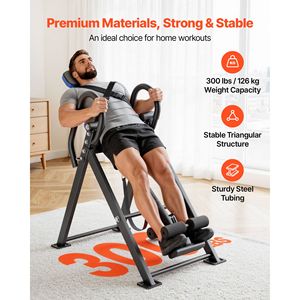 Tavolo per Inversione Professionale con Capacità di 136 kg, Doppio Rullo Bloccabile, Dispositivo di Decompressione e Correzione Posturale - Product Image 2