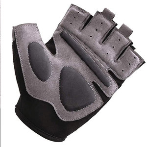 <b>Half</b> Finger Weight Lifting Gloves Unisex Gym Exercise Non <b>Slip</b> PU Material Wrist Support Breathable Outdoor Sports Training - Product Image 5