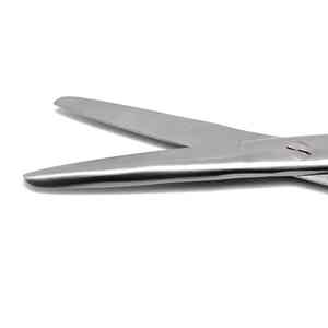 กรรไกรผ่าตัด Mayo ผู้ผลิต OEM คุณภาพพรีเมียม ได้รับการรับรองมาตรฐาน CE ตามมาตรฐาน ISO13485 ขนาด 12.5 ซม. ปลายทู่ ขั้นต่ำในการสั่งซื้อน้อย - Product Image 4