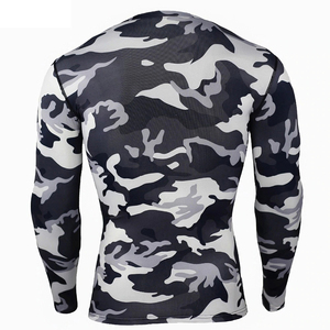 Rashguard de compression MMA professionnel de haute qualité avec logo personnalisé, manches courtes, respirant, anti-UV, nouveau style, service OEM - Product Image 2