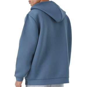 Sweat à capuche zippé pour homme, surdimensionné, de haute qualité, style vintage, effet délavé soleil et usé, délavé à l'acide - Product Image 6