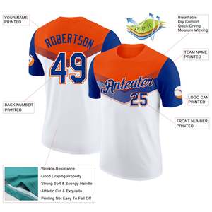 Camiseta Deportiva Personalizada con Bloques de Color, Diseño Atlético, Nombre y Número del Jugador, Fabricante y Proveedor de Ropa Deportiva para Equipos - Product Image 2