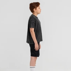 Camisa de mezclilla para todas las estaciones, unisex, OEM, estilo casual, transpirable, 100% algodón, cuello redondo, con logotipo personalizado, 360g, unisex - Product Image 3