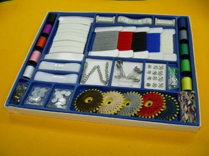 AA0018 <b>Sewing</b> kit | Portable <b>Sewing</b> Thread <b>Set</b> With 40 Colors For Machine <b>Sewing</b> Plastic Case Organized Storage Box - Product Image 2