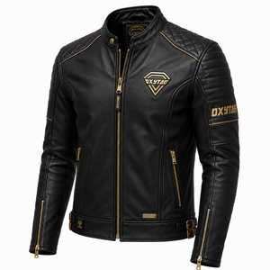 New Men Motorcycle Riding Warm <b>Jacket</b> Winter Waterproof Motorbike Leather Anti-Fall Motocross <b>Racing</b> <b>Jacket</b> With Protector - Product Image 1