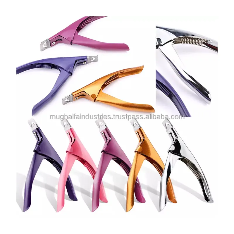 Professional Nail Art Tools U-shaped French style nail extension edge cutters Nail Clip