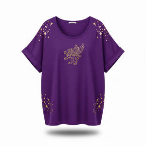 เสื้อยืดพิมพ์ลายกราฟิกดรีมแคชเชอร์แบบยูนิเซ็กส์ ทรงหลวม แขนสั้น แฟชั่นทันสมัย - Product Image 4