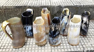 แก้วมักทำจากเขาวัวธรรมชาติสำหรับดื่มเบียร์ไวน์และปรับแต่งได้ตาม100% - Product Image 3
