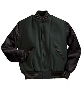Blouson universitaire bomber personnalisé sur mesure pour homme avec écussons en chenille, modèle 2026, tailles unisexes - Product Image 1