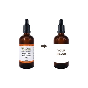 Exfoliante Facial con 30% de Ácido de Caña de Azúcar, A.H.A, para el Acné, Puntos Negros, Limpieza Profunda, Corrector de Manchas Oscuras, Iluminador, Antienvejecimiento, Marca Privada - Product Image 1