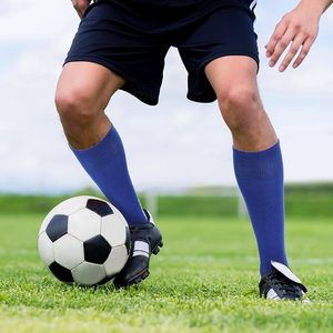 Anti Slip <b>Grip</b> Soccer <b>Socks</b> Breathable Crew Athletic <b>Socks</b> Custom Logo Sports <b>Socks</b> for Men Teens - Product Image 3