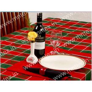 Woven Washable Cotton <b>Table</b> <b>Cover</b> Rectangle Yarn Dyed Printed for Home Hotel Event Banquet or Restaurant - Product Image 2