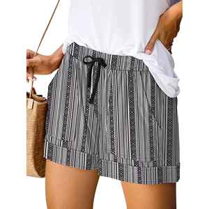 Custom Made Wholesale Sublimation Printing Shorts Customized Sublimation High Quality New Fashion Printed Women's Shorts - Product Image 3