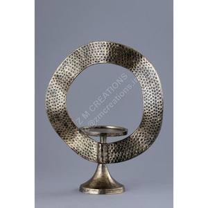 Support de bougie décoratif en métal artisanal, design moderne, fournitures pour la gestion d'événements, objet de décoration de comptoir, haute qualité - Product Image 2