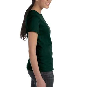 100% coton vêtements pour femmes imprimé graphique femmes T-shirt Logo personnalisé t-shirts dames t-shirts tissu surdimensionné pour les femmes - Product Image 5